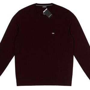 Van Heusen Men's Burgundy Crewneck Sweater